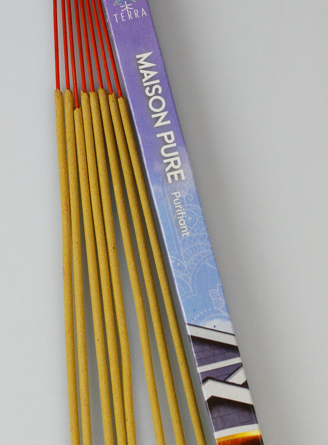 Encens en Bâtonnets Purification Maison 12g - Sans Charbon (pic 3)
