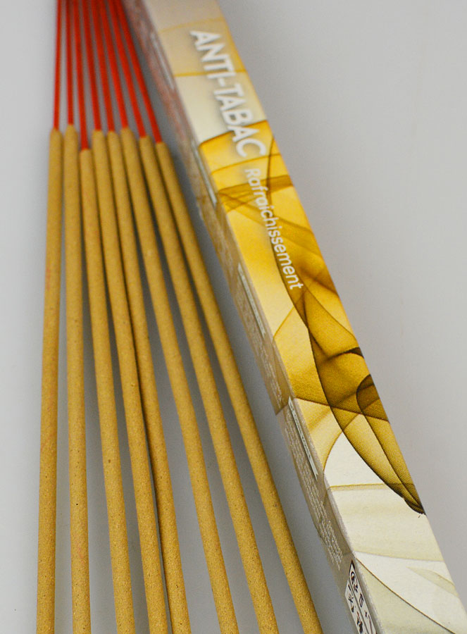 Encens en Bâtonnets Anti Tabac 12g - Sans Charbon (pic 4)