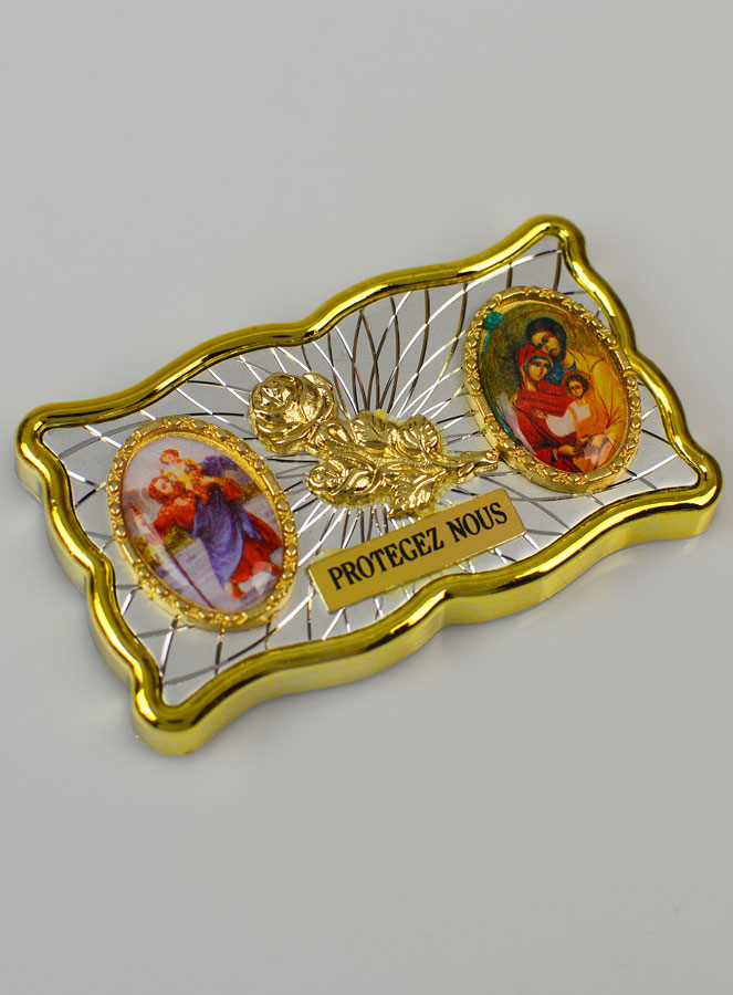 Plaque Auto Magnet St Christophe & Ste Famille (pic 3)