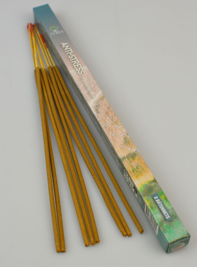 Encens en Bâtonnets Anti-Stress 12g - Sans Charbon (pic 2)