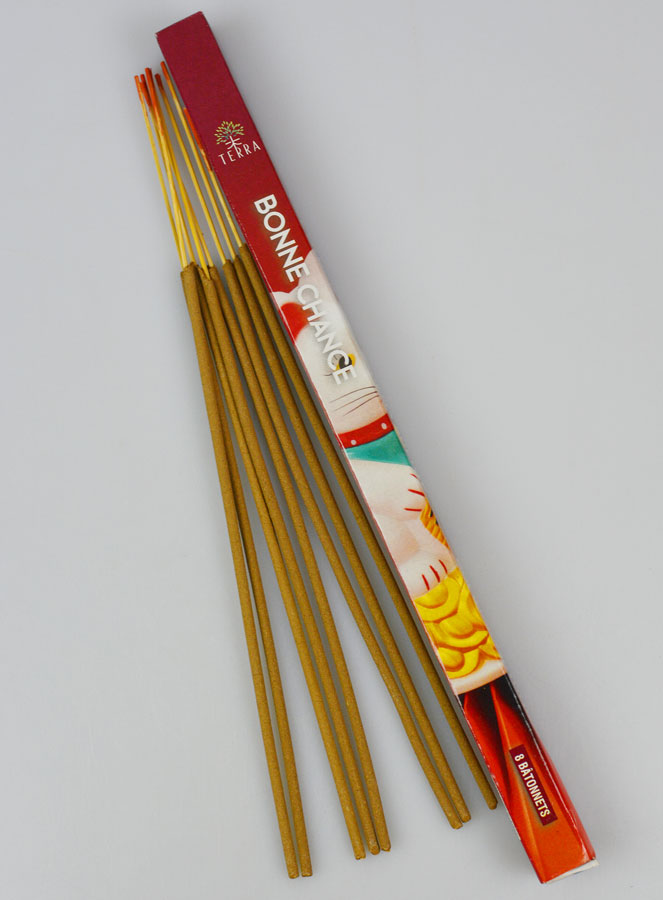 Encens en Bâtonnets Bonne Chance 12g - Sans Charbon (pic 1)