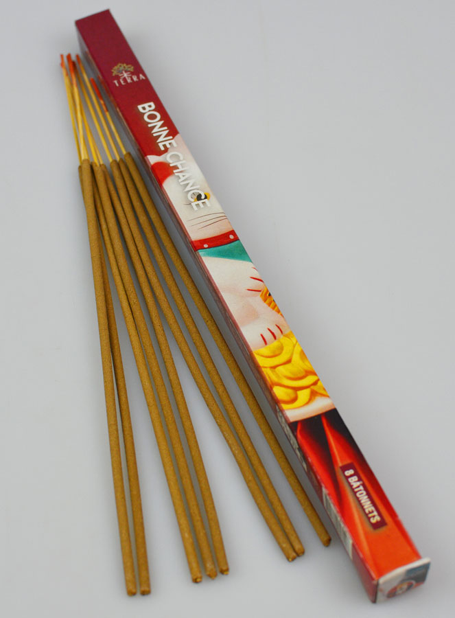 Encens en Bâtonnets Bonne Chance 12g - Sans Charbon (pic 2)