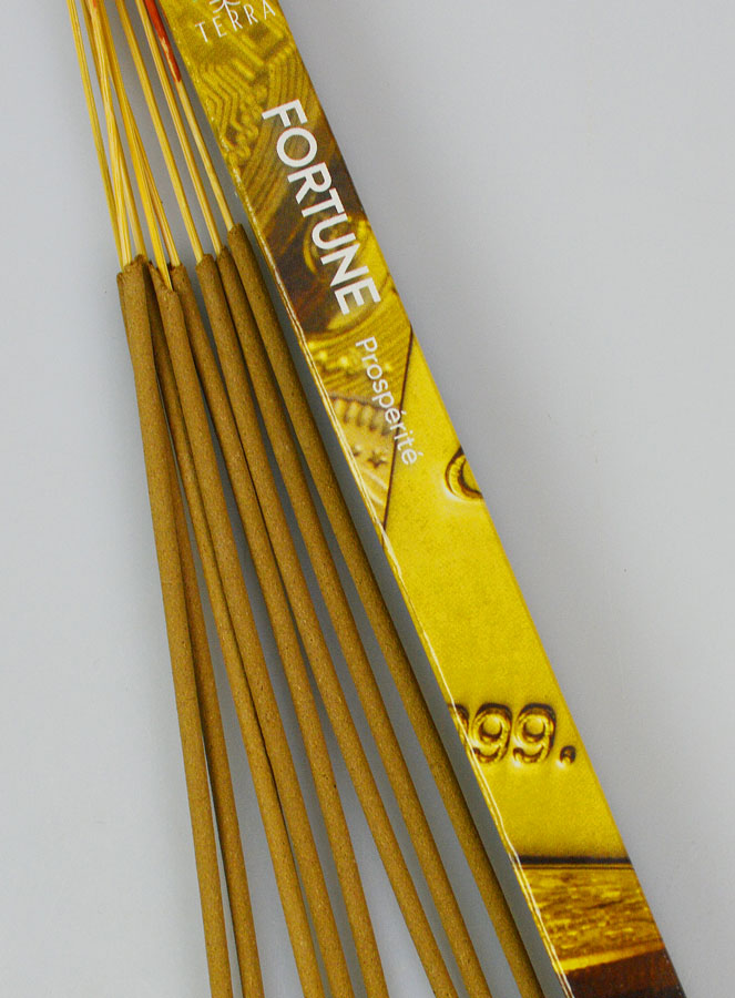 Encens en Bâtonnets Fortune 12g - Sans Charbon (pic 3)