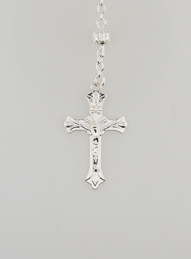 Chapelet de Lourdes en Argent Strass (pic 3)