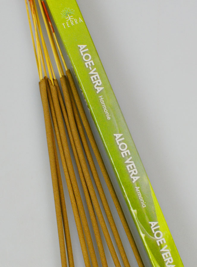 Encens en Bâtonnets Aloe Vera 12g - Sans Charbon (pic 3)