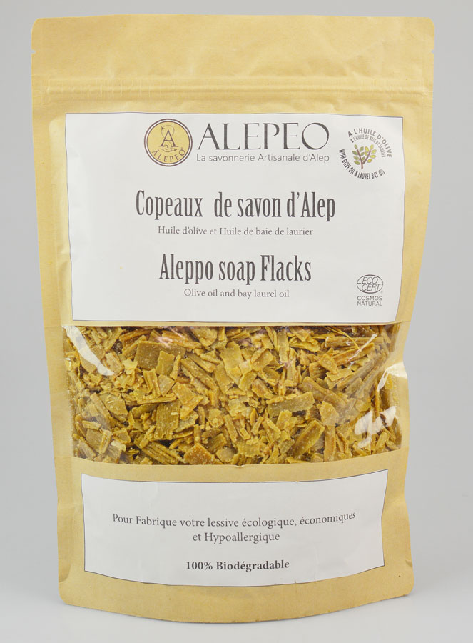 Copeaux de savon d'Alep - lessive écologique 500 g (pic 1)