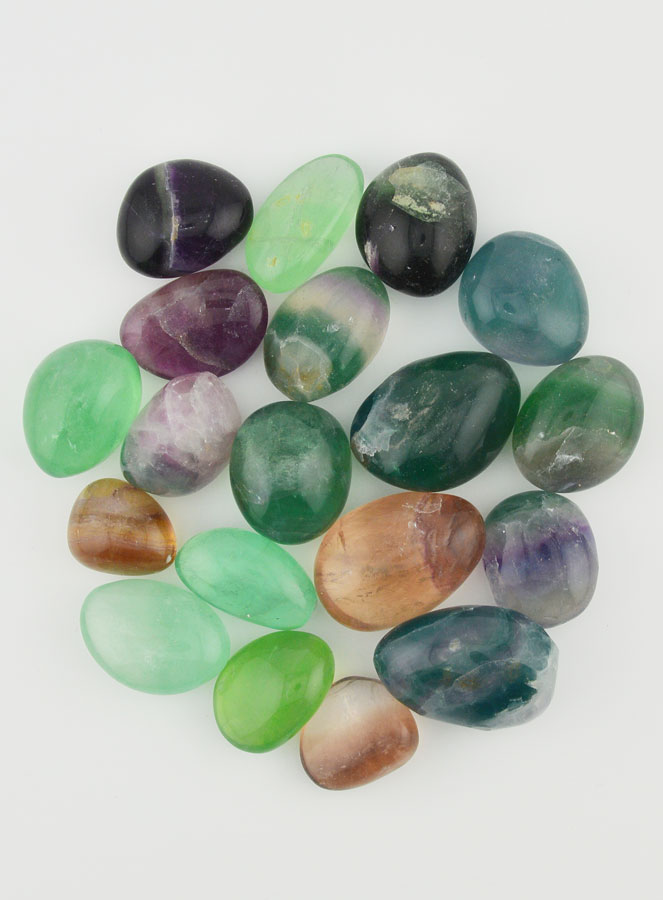 Pierre Roulée Fluorite Multicolor (pic 1)