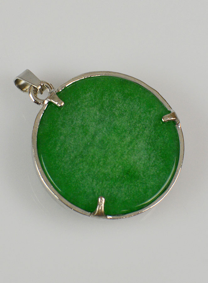 Pendentif Fleur de Vie Pierre Naturelle Aventurine Verte (pic 4)