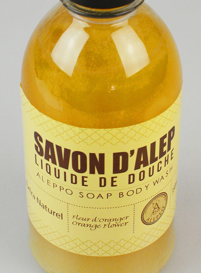 Savon d'Alep Liquide - Fleur d'Oranger - 350ml (pic 4)
