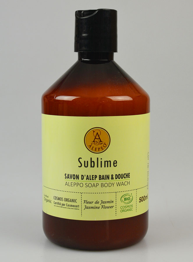Savon d'Alep Liquide - Fleur de Jasmin - 500ml (pic 1)