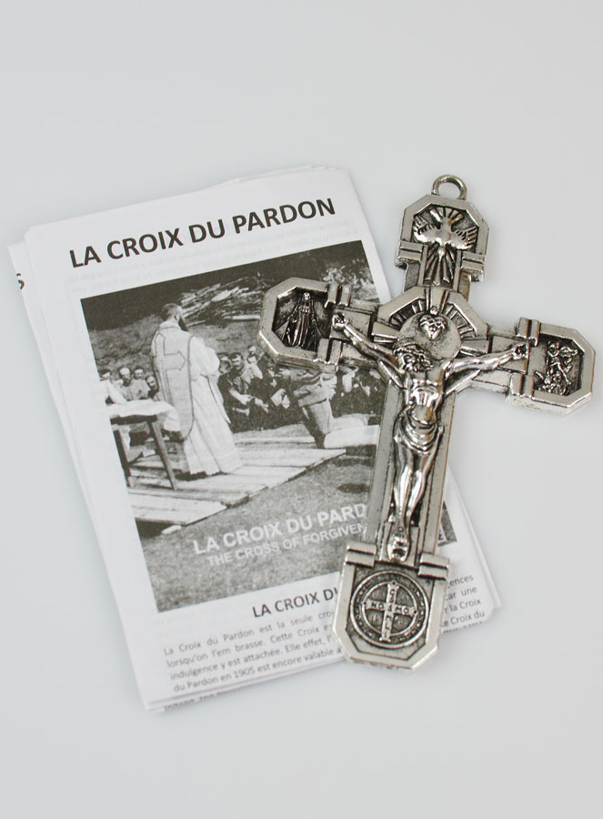 Croix du Pardon - Métal Argenté (pic 2)