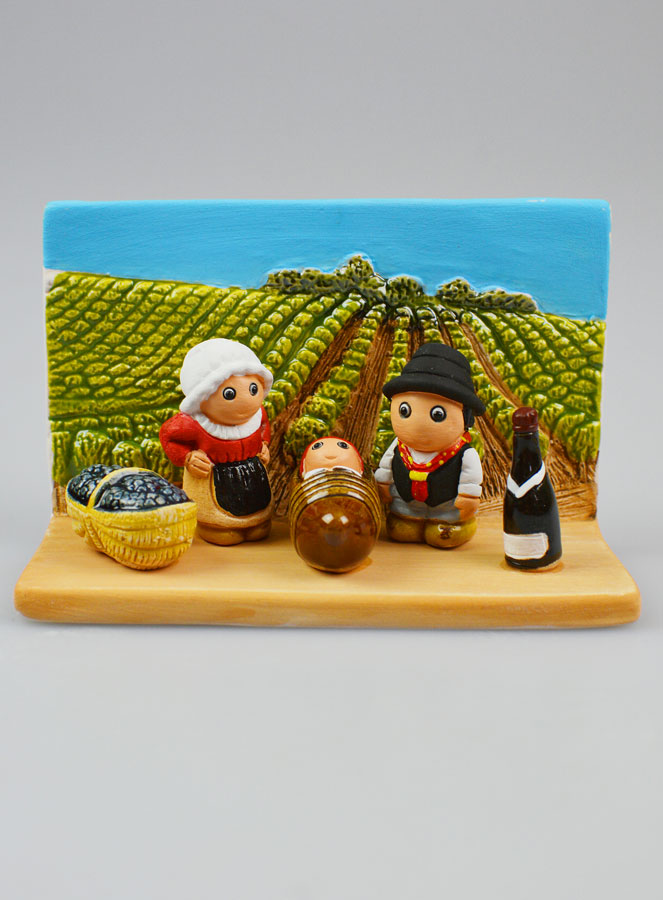Crèche de Noël du Monde - Nativité La Bourgogne (pic 1)