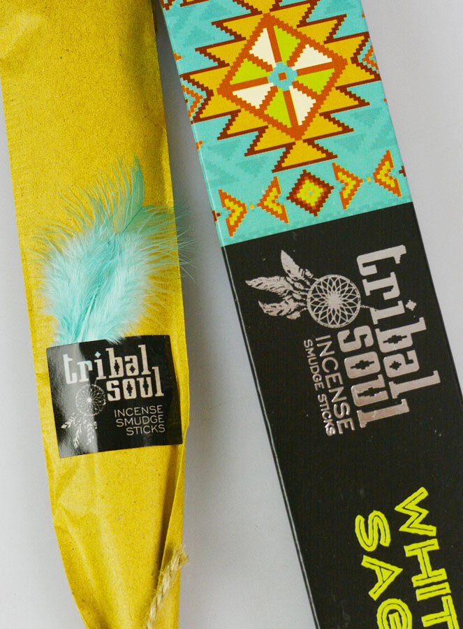 Encens Bâtonnets Tribal Soul - Sauge Blanche 15g (pic 3)