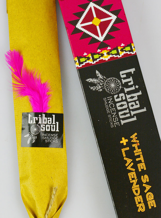 Encens Bâtonnets Tribal Soul - Sauge Blanche & Lavande 15g (pic 3)