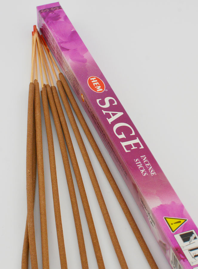 Encens Sauge HEM - 8 Bâtonnets (pic 4)