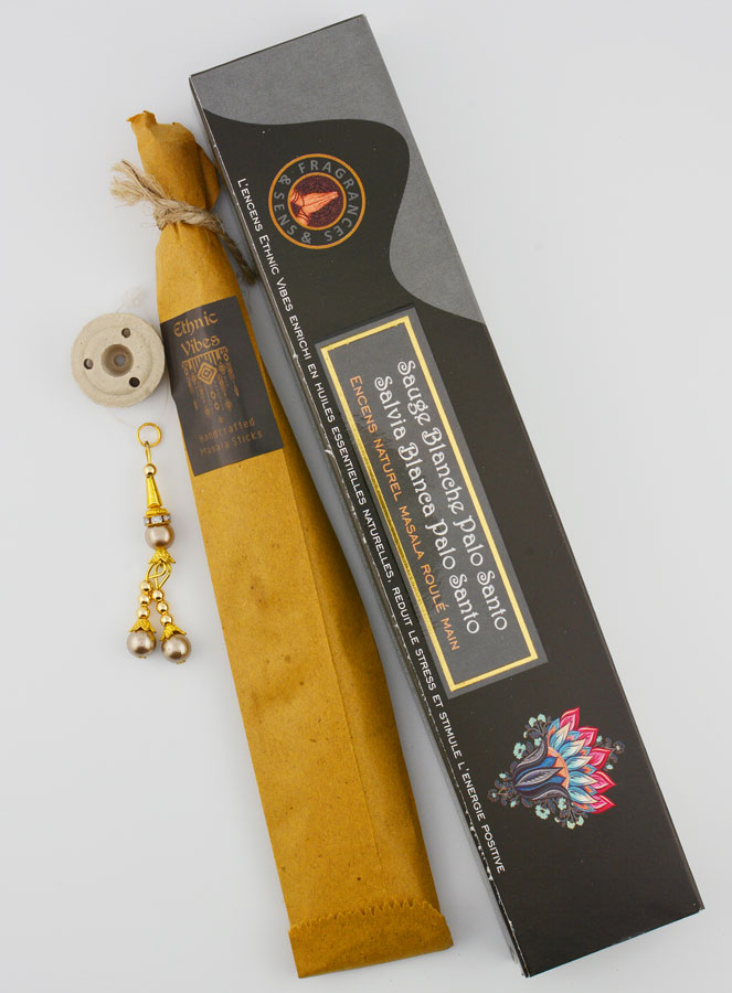Encens Masala Sauge Blanche & Palo Santo -15g (pic 1)