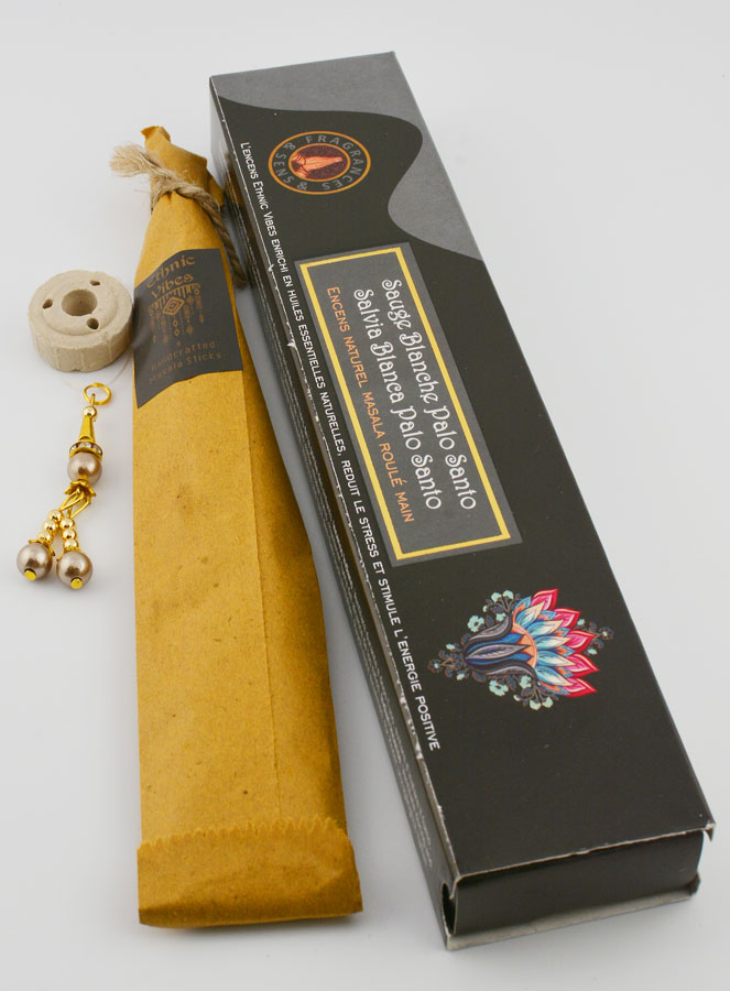 Encens Masala Sauge Blanche & Palo Santo -15g (pic 2)