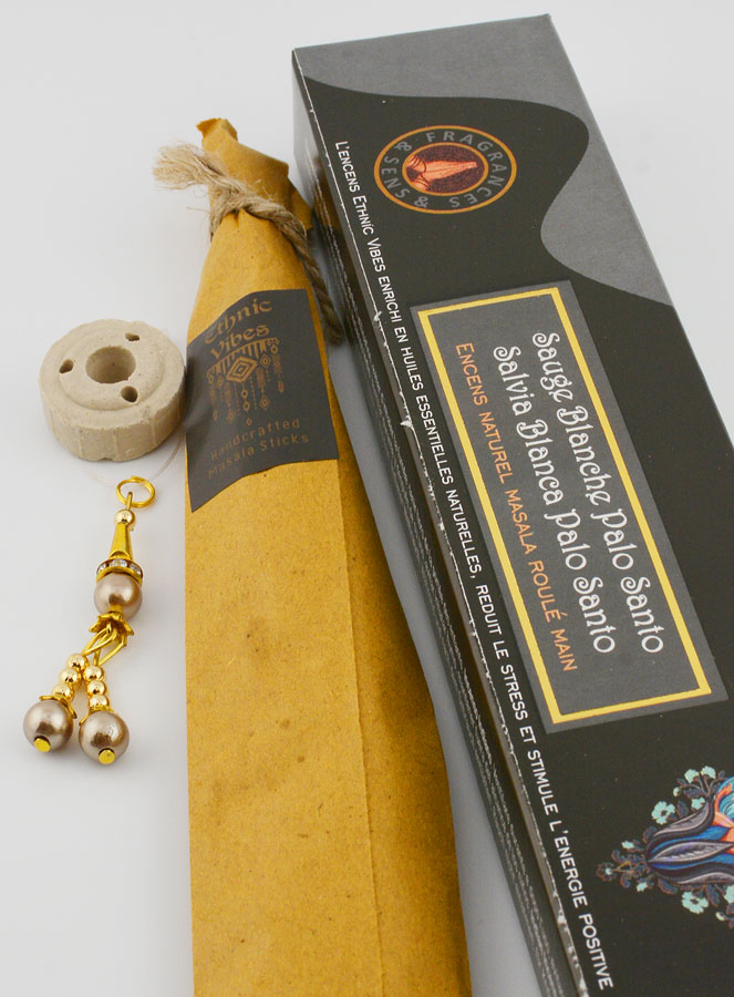 Encens Masala Sauge Blanche & Palo Santo -15g (pic 4)