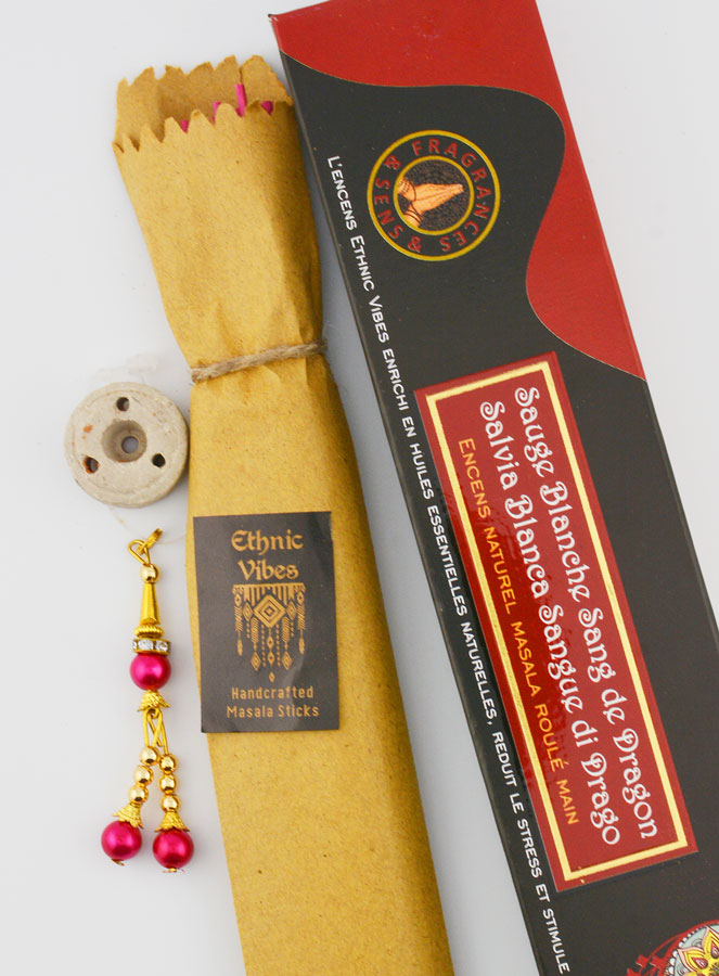Encens Masala Sauge Blanche & Sang de Dragon -15g (pic 3)