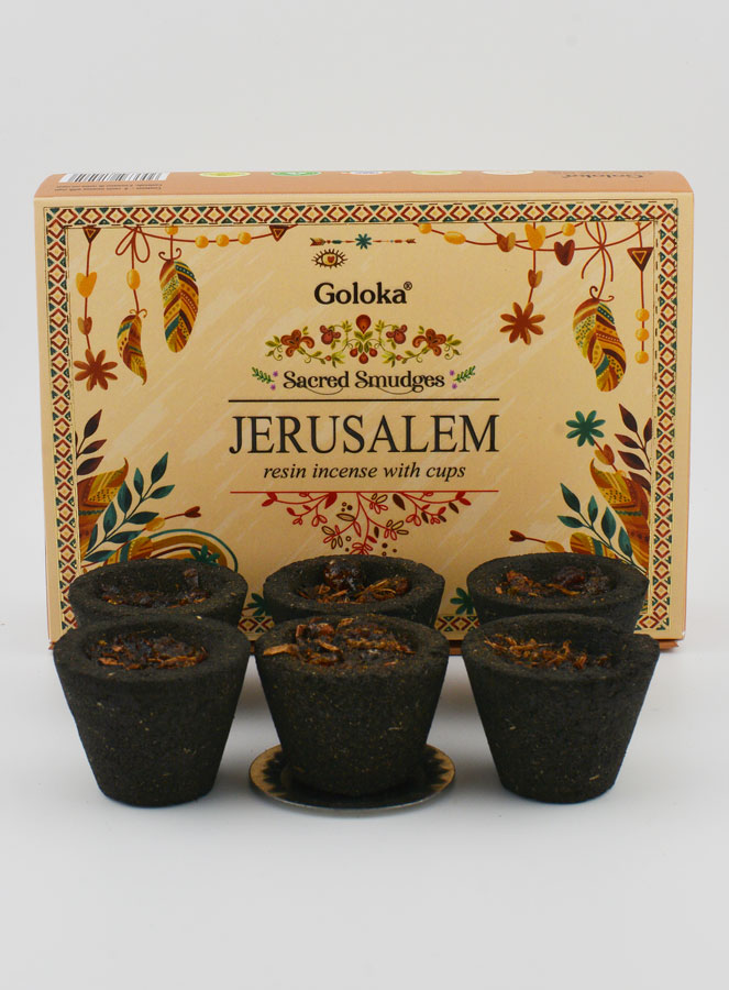 Coupelles d'Encens Naturel Goloka - Jerusalem (pic 1)