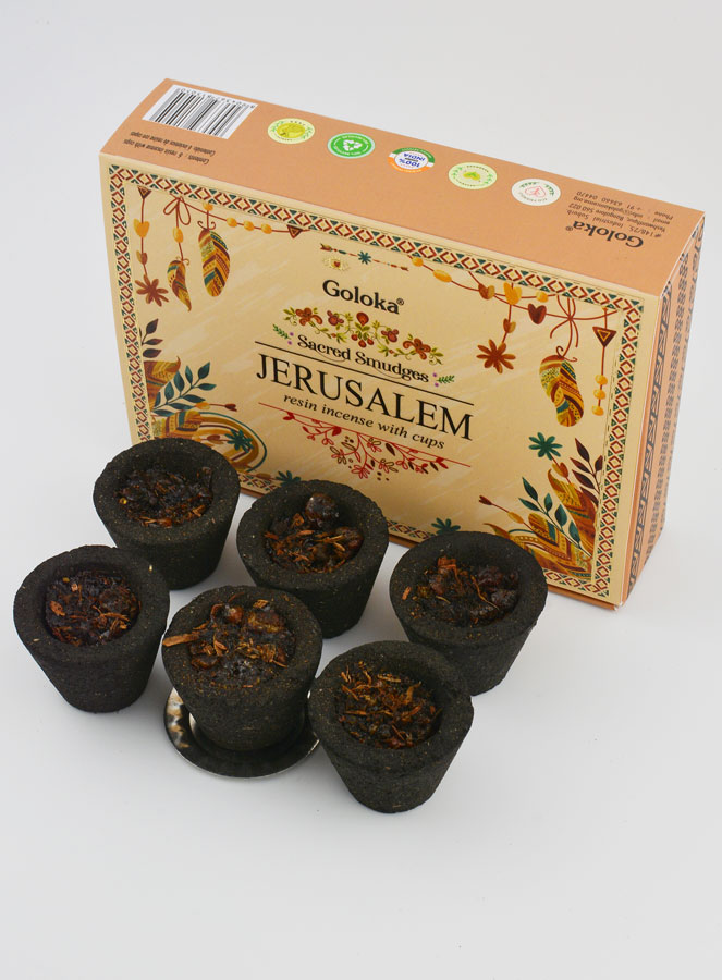 Coupelles d'Encens Naturel Goloka - Jerusalem (pic 2)