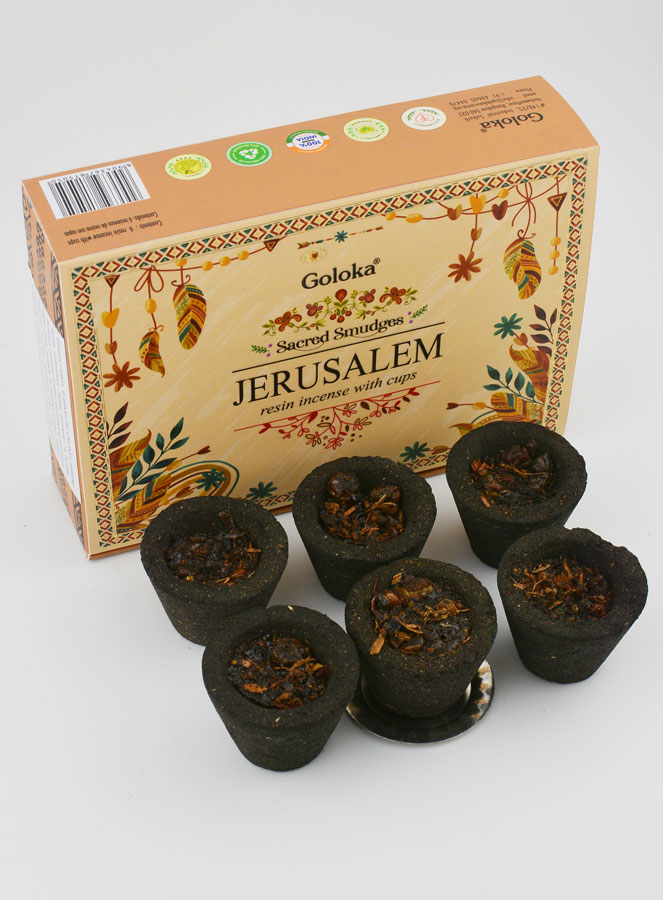 Coupelles d'Encens Naturel Goloka - Jerusalem (pic 3)