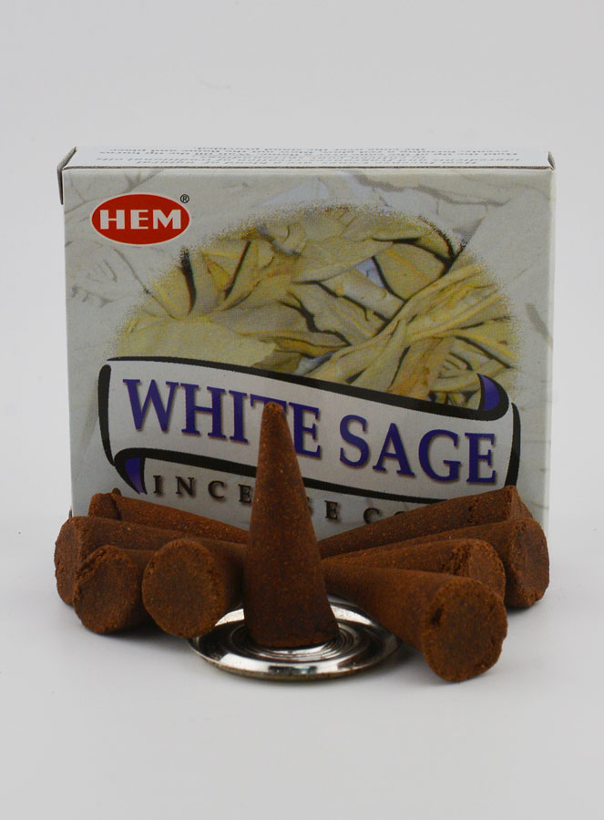 Encens en Cônes - Sauge Blanche (pic 1)