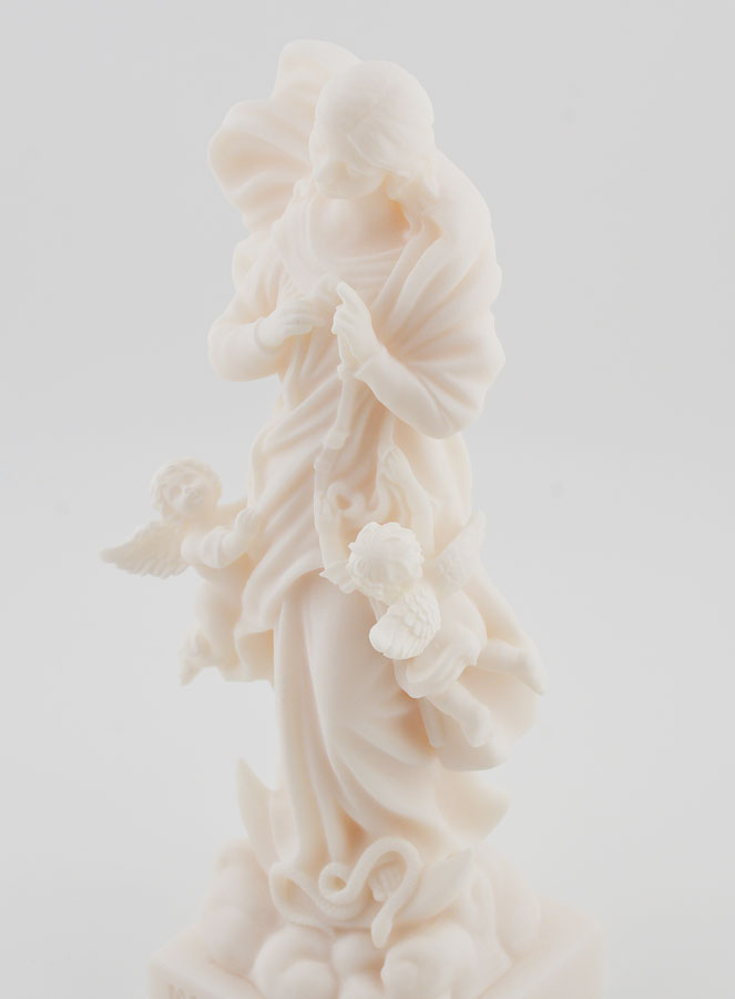 Statue de la Vierge Marie qui Défait les Noeuds - 17cm (pic 3)