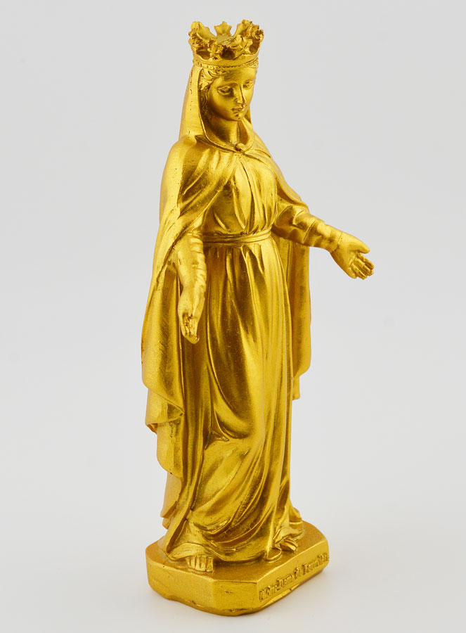 Statue Religieuse Notre Dame de Fourvière - 12cm (pic 2)