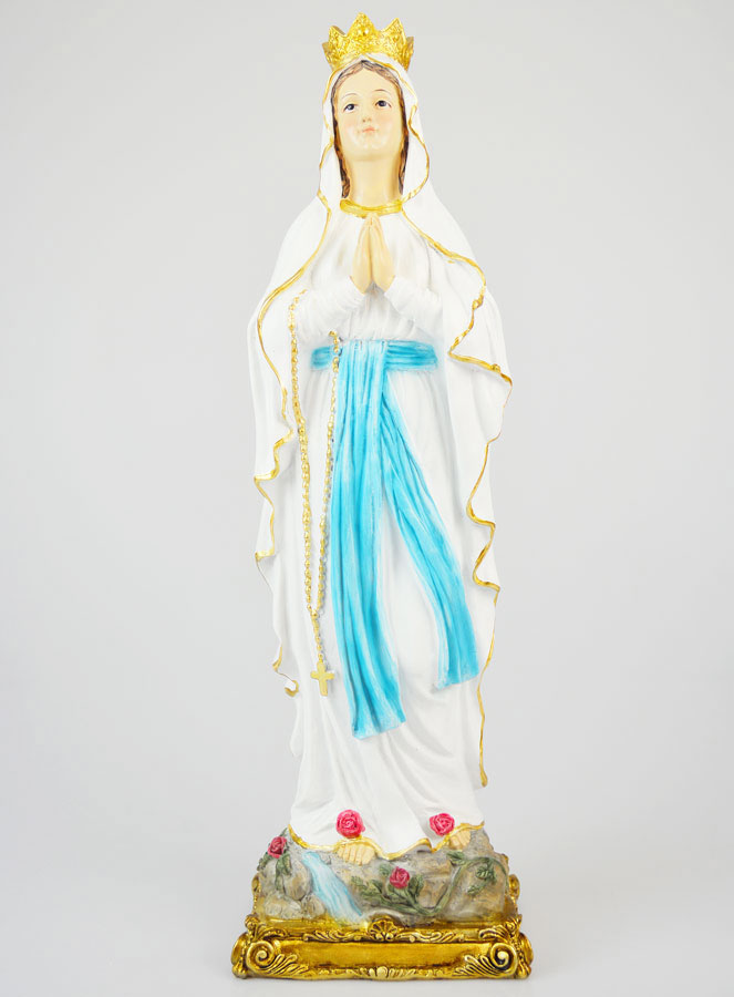 Statue Religieuse Vierge Couronnée - 40cm (pic 1)
