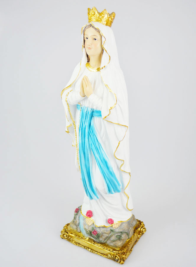 Statue Religieuse Vierge Couronnée - 40cm (pic 2)