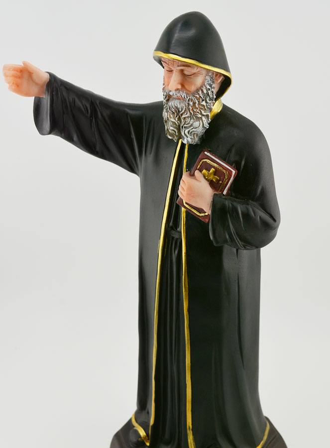 Statue Religieuse de Saint Charbel - 30 cm (pic 2)