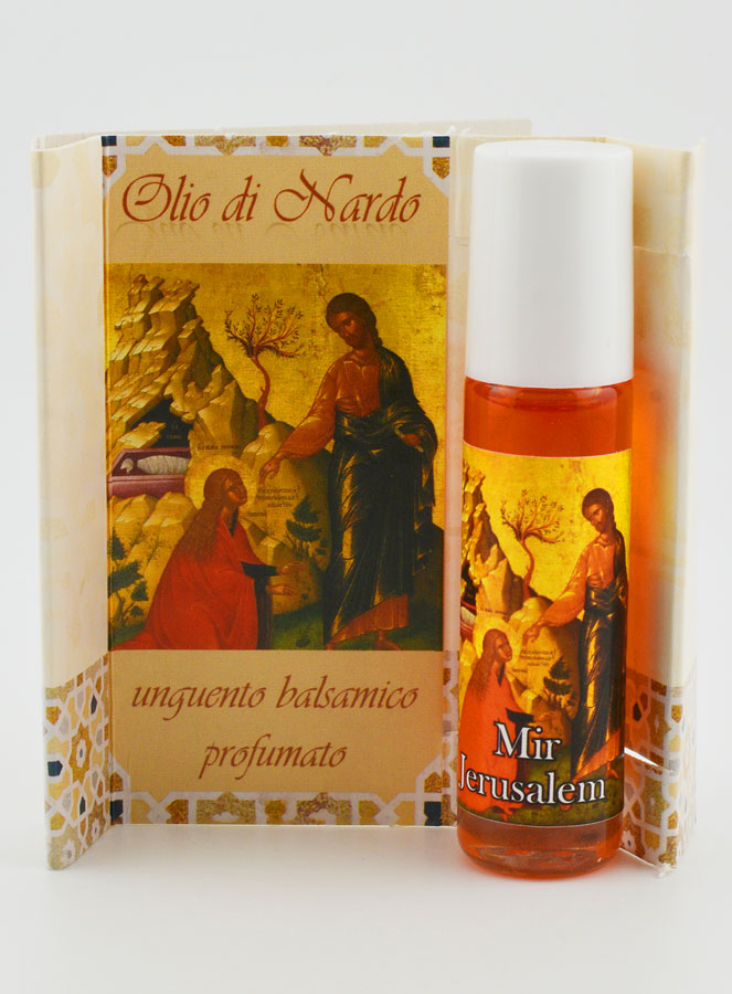 Huile Religieuse Parfumée - Roll-on Nard & Myrrhe (pic 1)