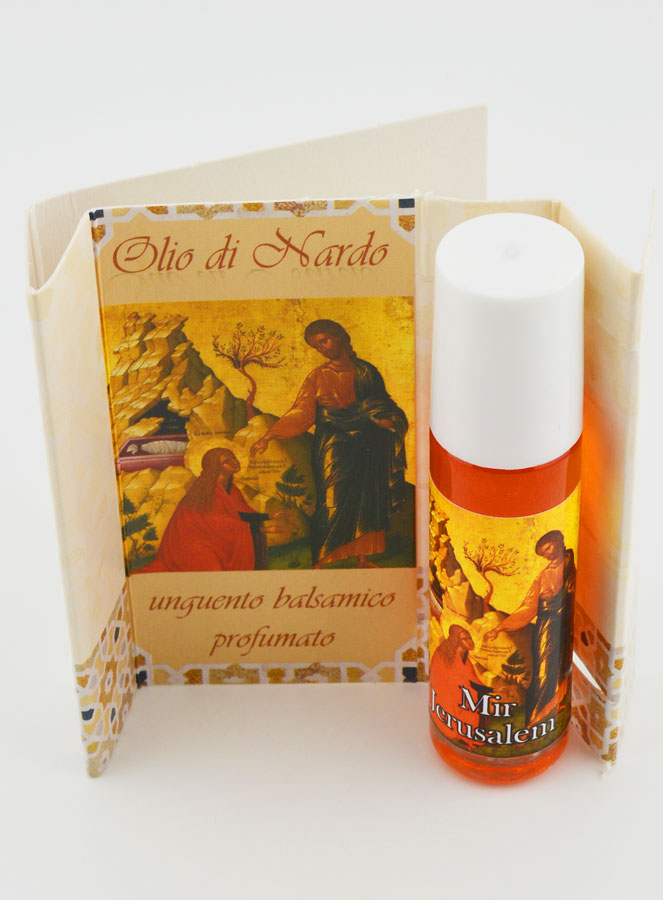 Huile Religieuse Parfumée - Roll-on Nard & Myrrhe (pic 2)