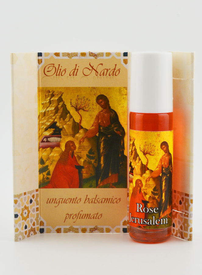Huile Religieuse Parfumée - Roll-on Nard & Rose (pic 1)