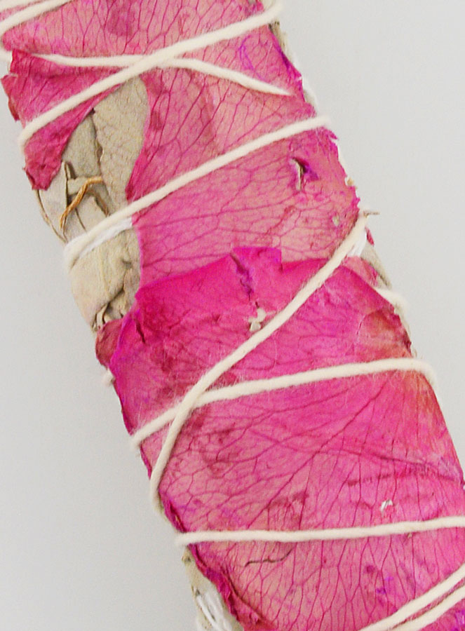 Smudge de Sauge Blanche & Pétales de Rose (pic 3)