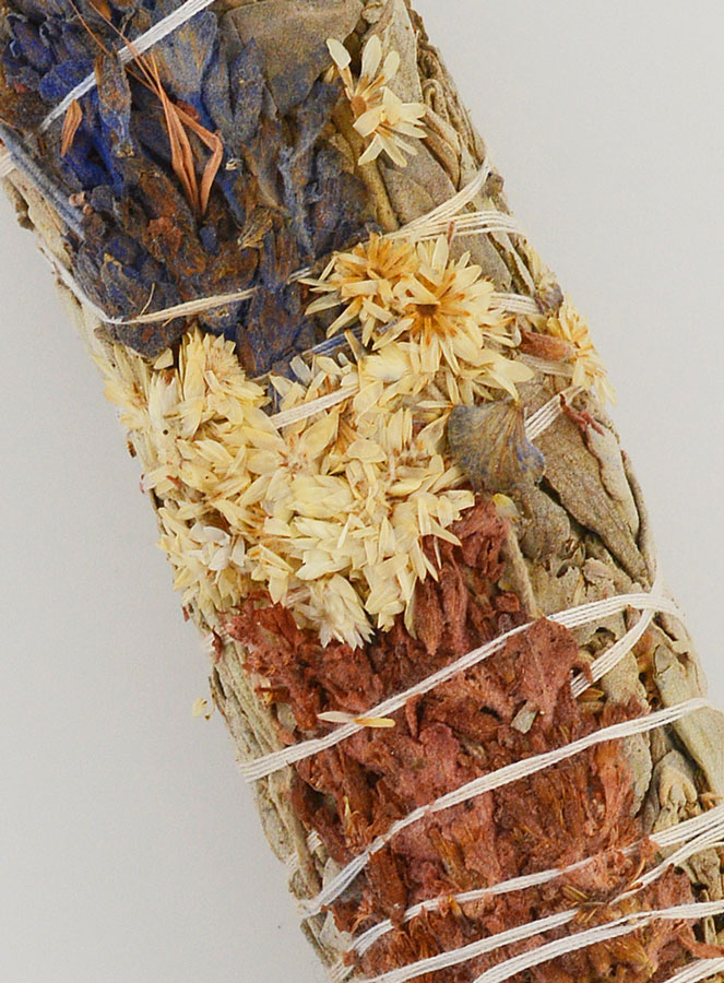 Smudge de Sauge Blanche - Lavande Rose & Bleue (pic 3)