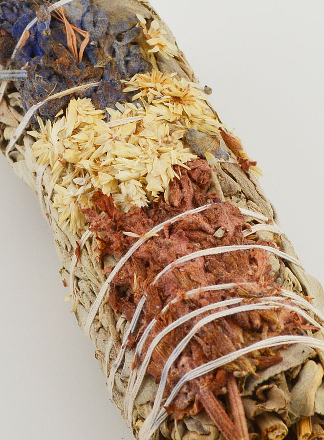 Smudge de Sauge Blanche - Lavande Rose & Bleue (pic 4)