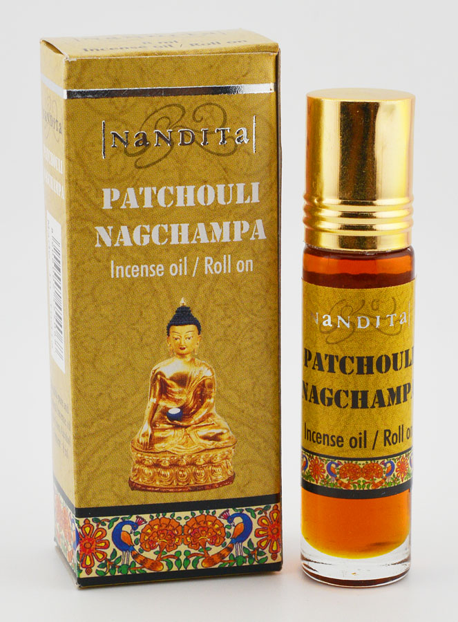 Roll On Huile Parfumée Patchouli & Nag Champa - 8ml (pic 1)