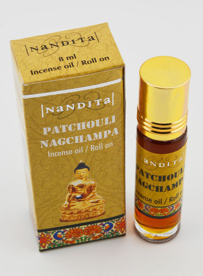 Roll On Huile Parfumée Patchouli & Nag Champa - 8ml (pic 2)