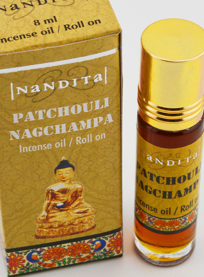 Roll On Huile Parfumée Patchouli & Nag Champa - 8ml (pic 3)