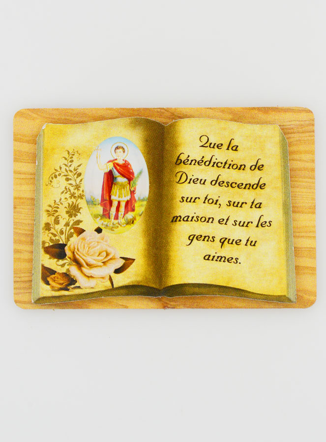 Chevalet Livre 6cm - Saint Expedit (pic 1)