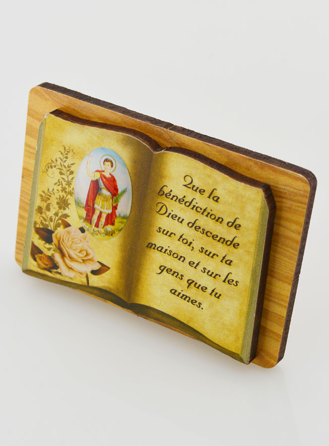 Chevalet Livre 6cm - Saint Expedit (pic 2)