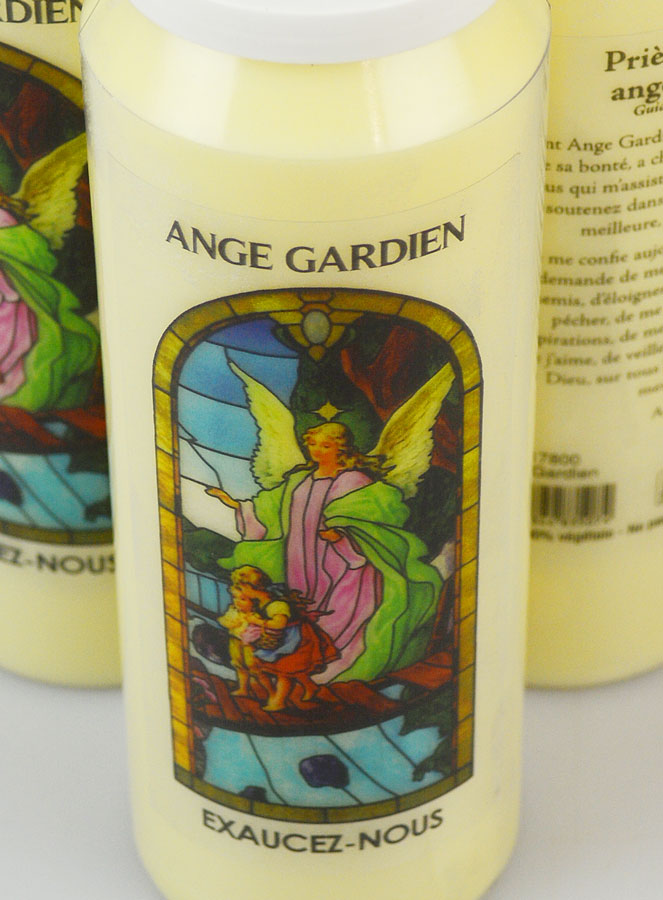 3 Bougies de Neuvaine à son Ange-Gardien avec Prière (pic 4)