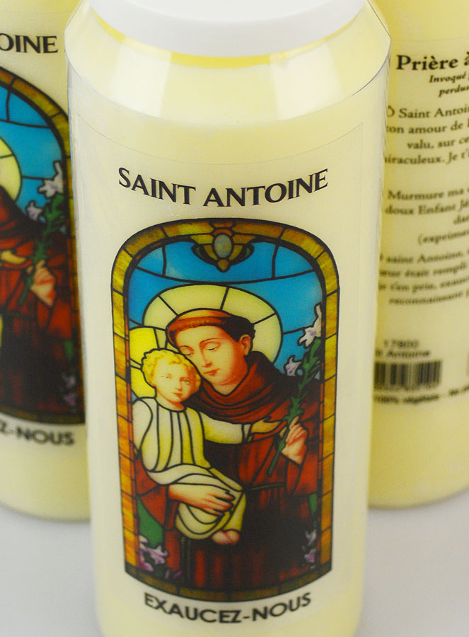 3 Bougies de Neuvaine à Saint Antoine avec Prière (pic 4)