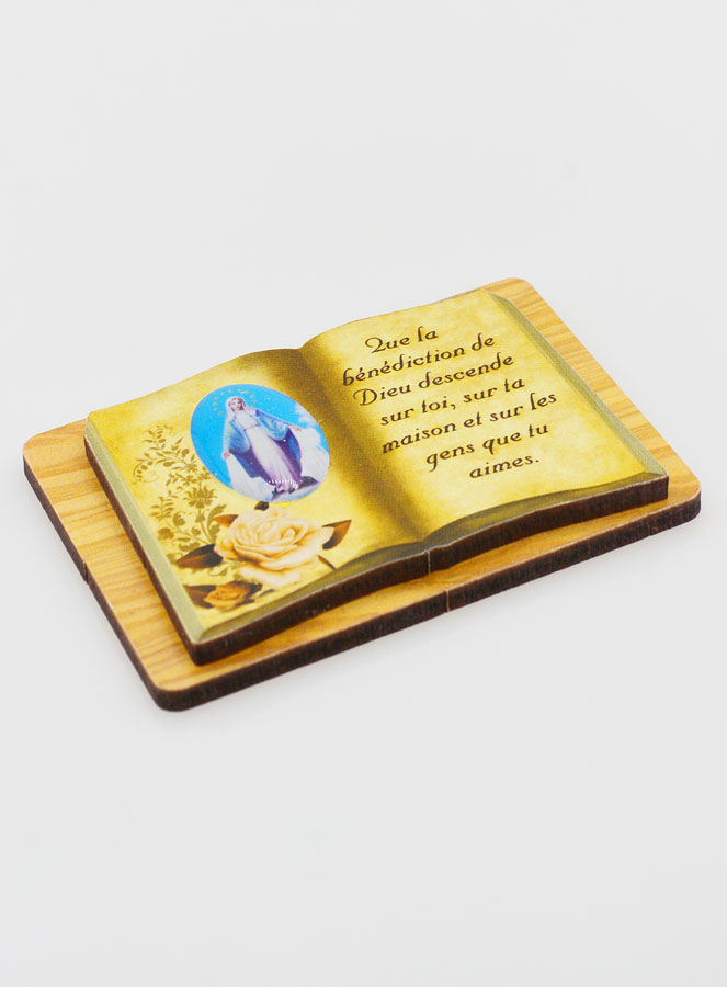 Chevalet Livre 6cm - Vierge Miraculeuse (pic 2)