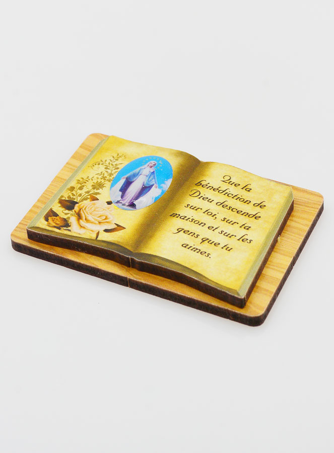 Chevalet Livre 6cm - Vierge Miraculeuse (pic 3)