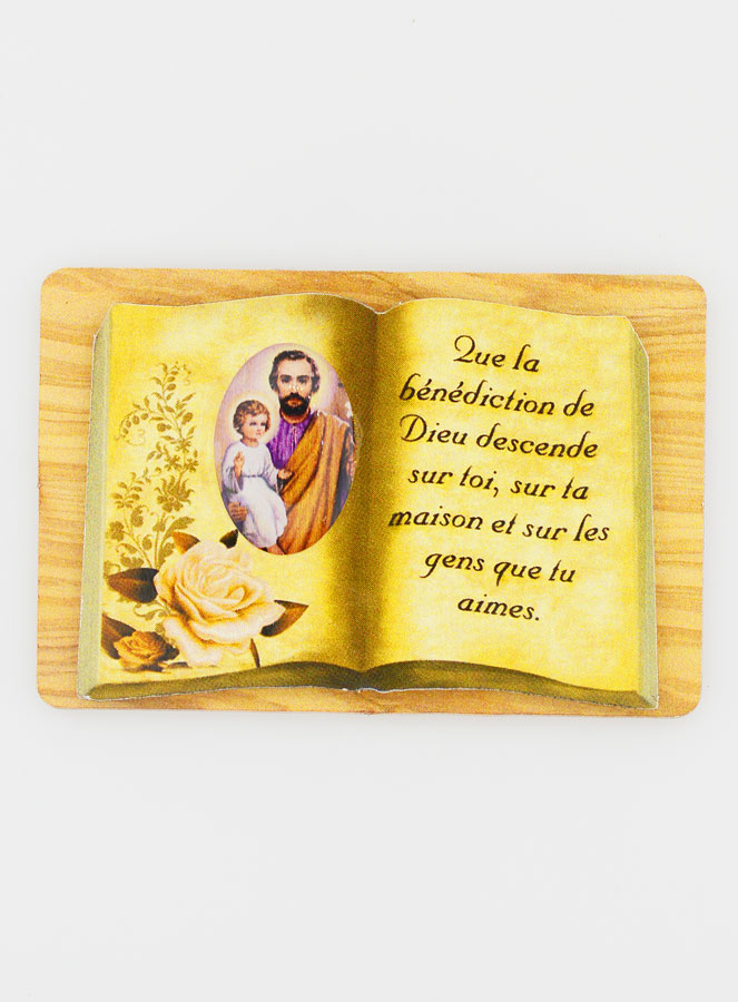 Chevalet Livre 6cm - Saint Joseph (pic 1)