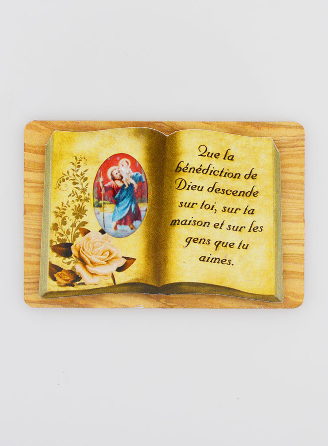 Chevalet Livre 6cm - Saint Christophe (pic 1)