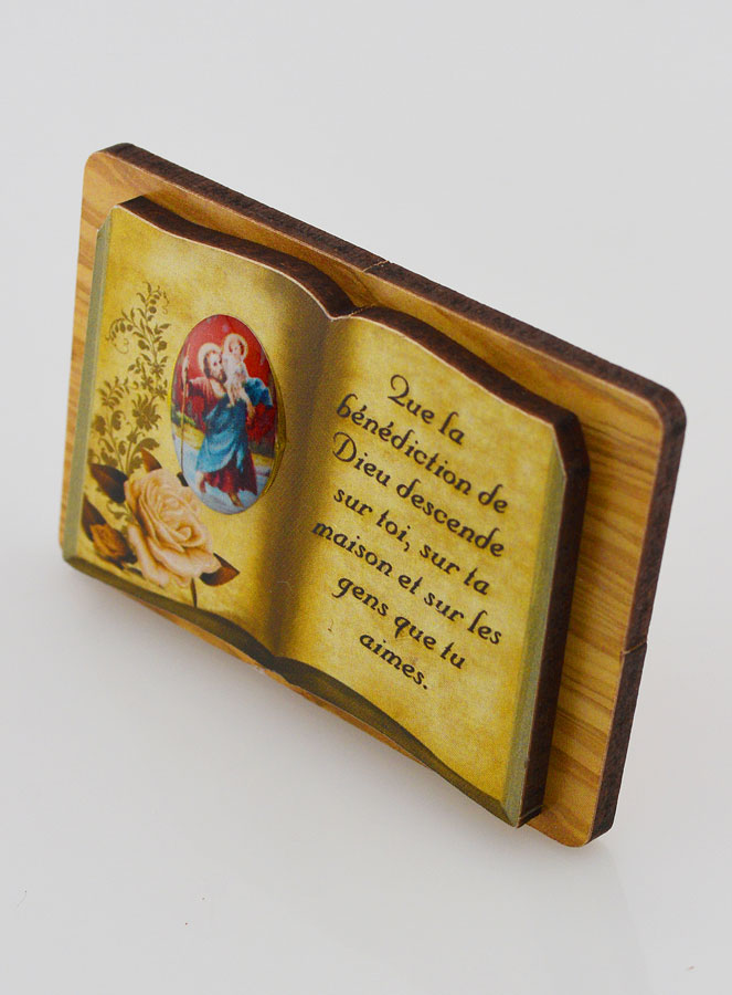 Chevalet Livre 6cm - Saint Christophe (pic 2)